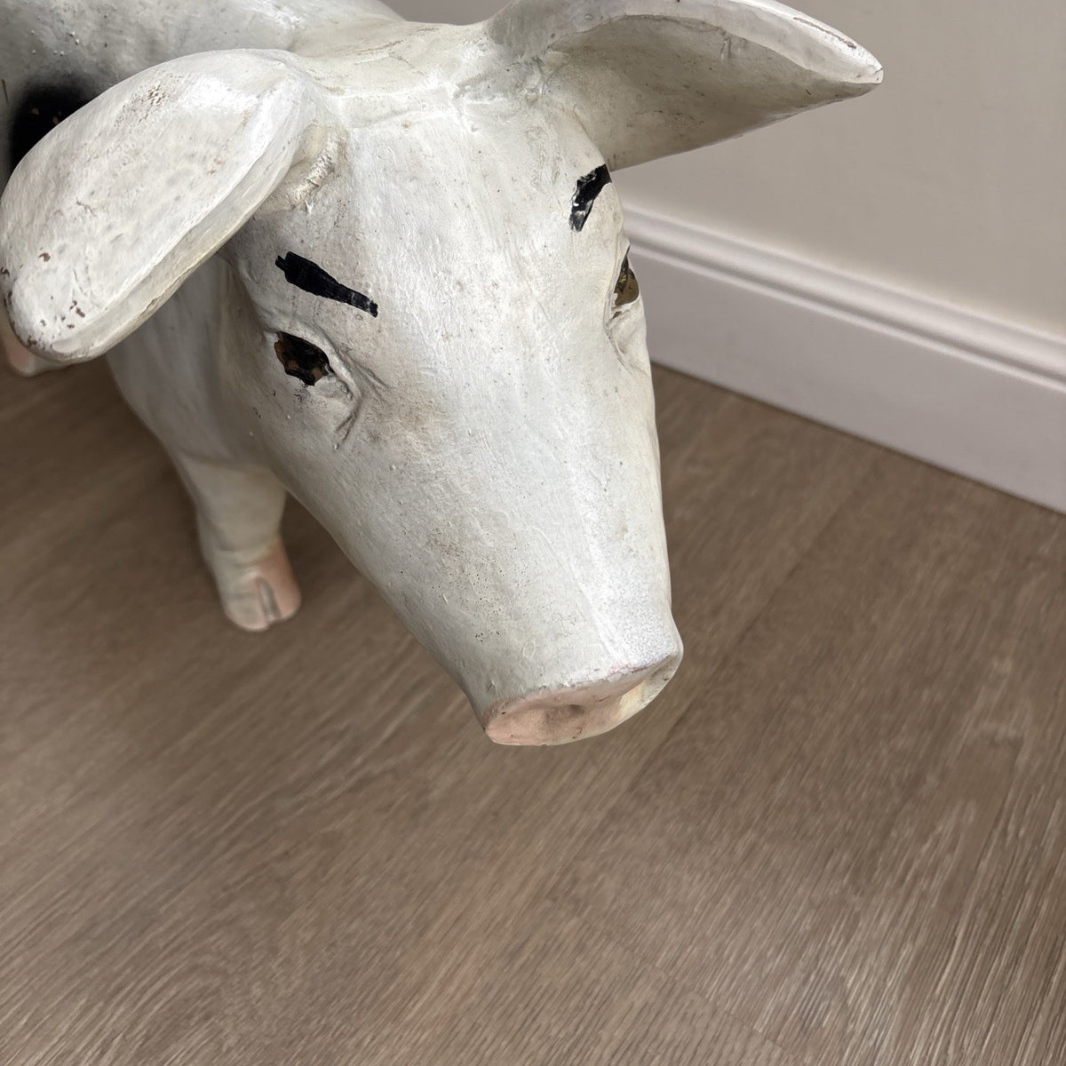 Vintage Gloucester Old Spot Butchers Shop Pig