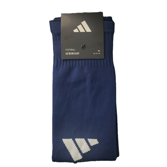 Adidas Football Team Sleeve 23 Navy Teamwear Sock Mens Pair Blue UK6-8 EU34-36