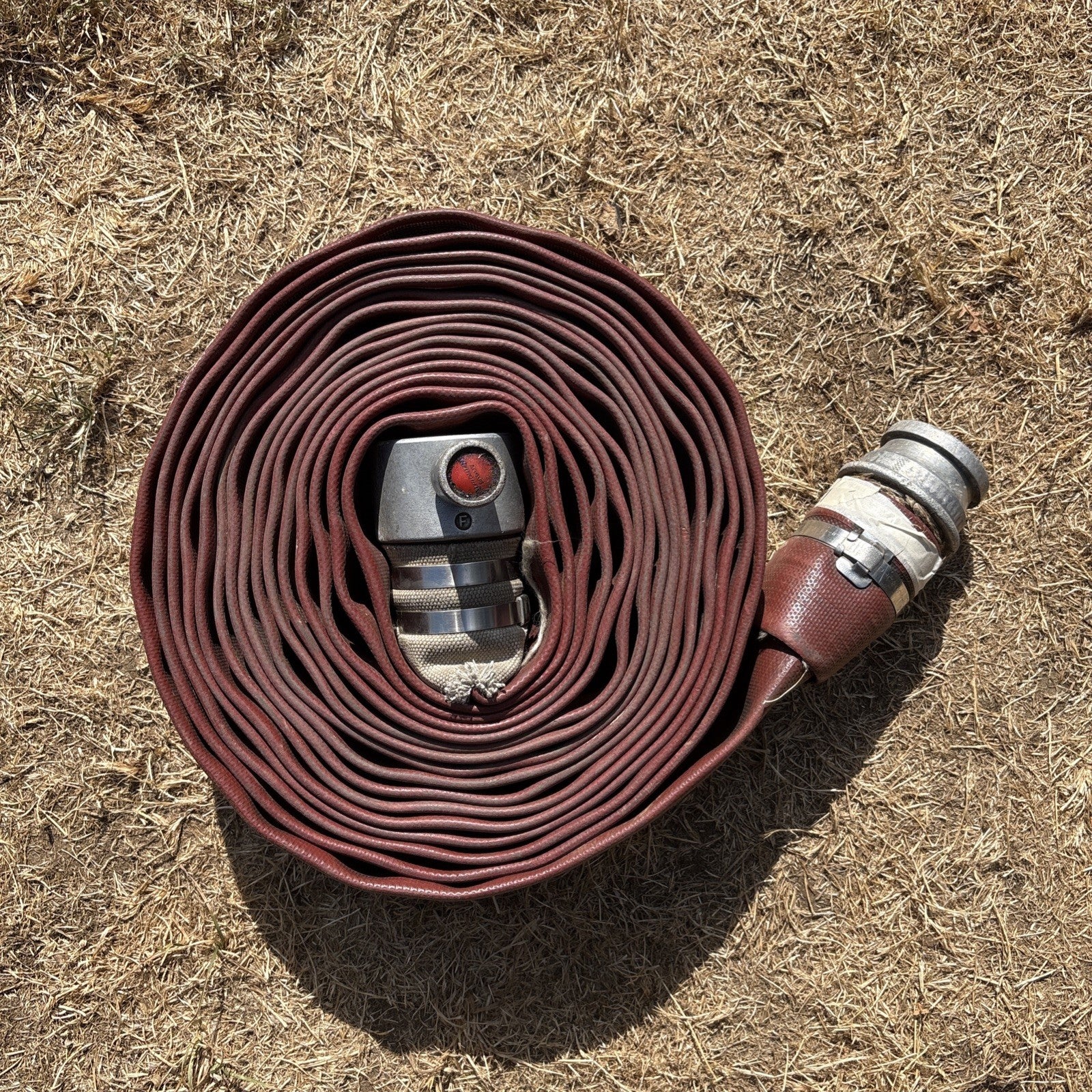 Angus Duraline Lay Flat Fire Hose 70mm x 12m Flood Fire Appliance Irrigation ￼
