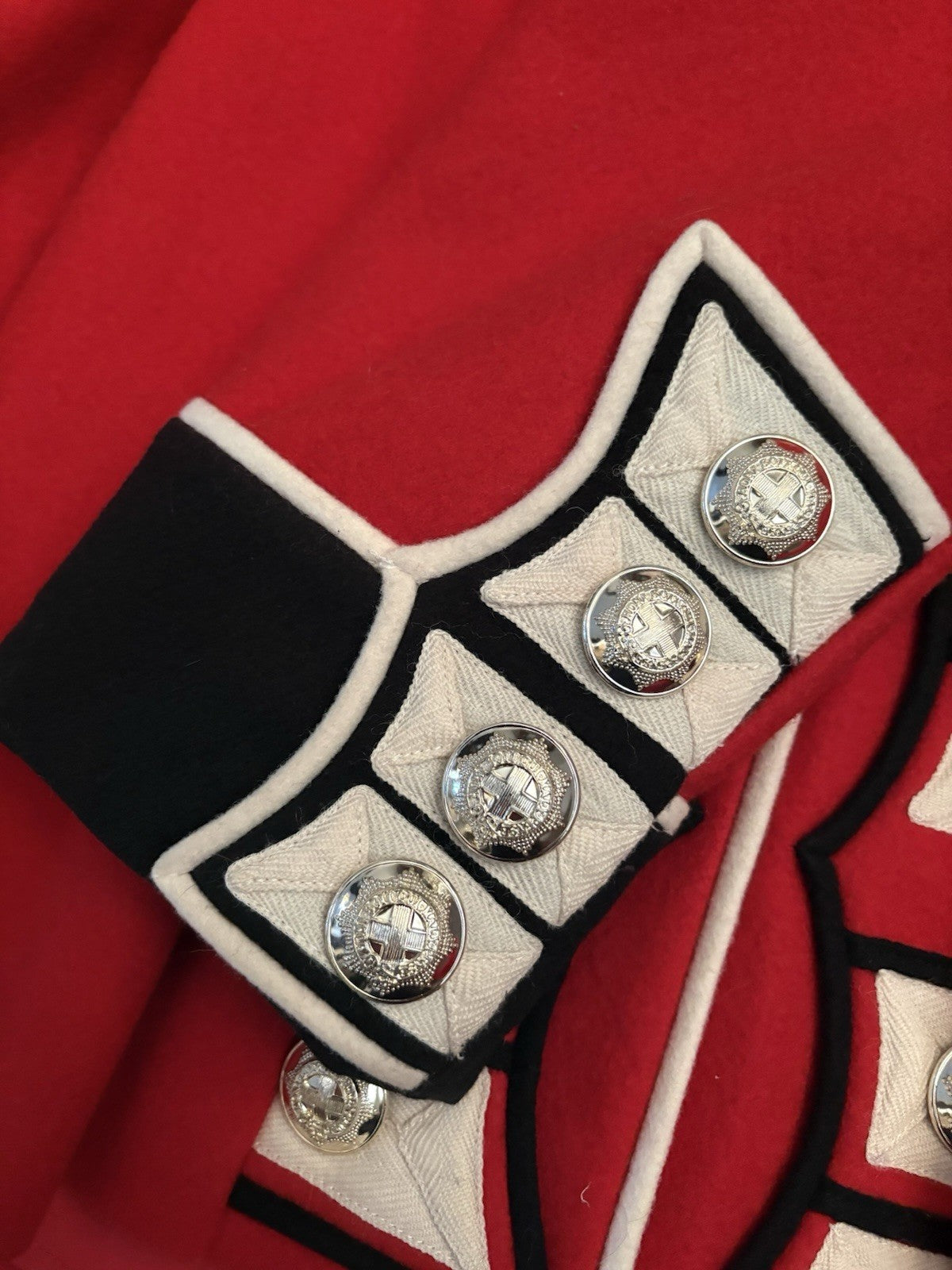 Coldstream Guards Red Tunic British Army Issue Footguard Ceremony Jacket Fashion