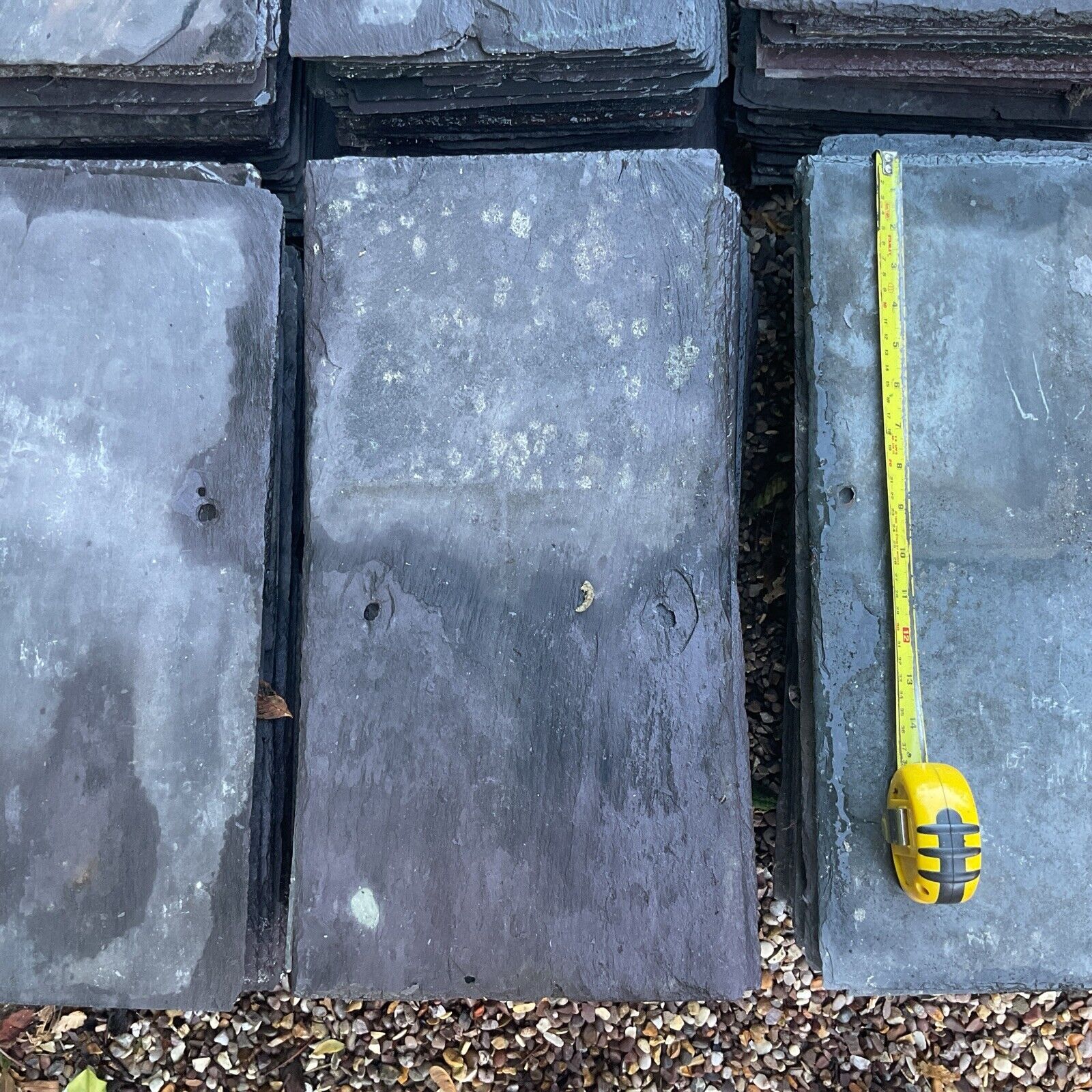 RECLAIMED  ROOF SLATES SLATE ROOF TILES 20 X 10 Garden
