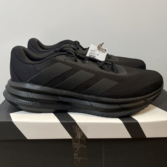 adidas Galaxy 7 Mens Trainers Black Cloudfoam Comfort Sneakers Running UK Size 8
