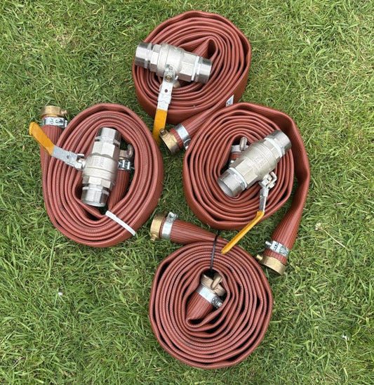Fire Hose  Rescue Fireman Flood Pumping Appliance Irrigation Farm ￼￼