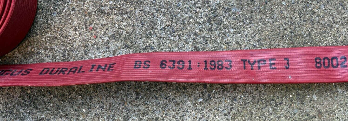 Fire Hose Angus Duraline Search  Rescue Equipment Appliance Pump Fireman 45x15m