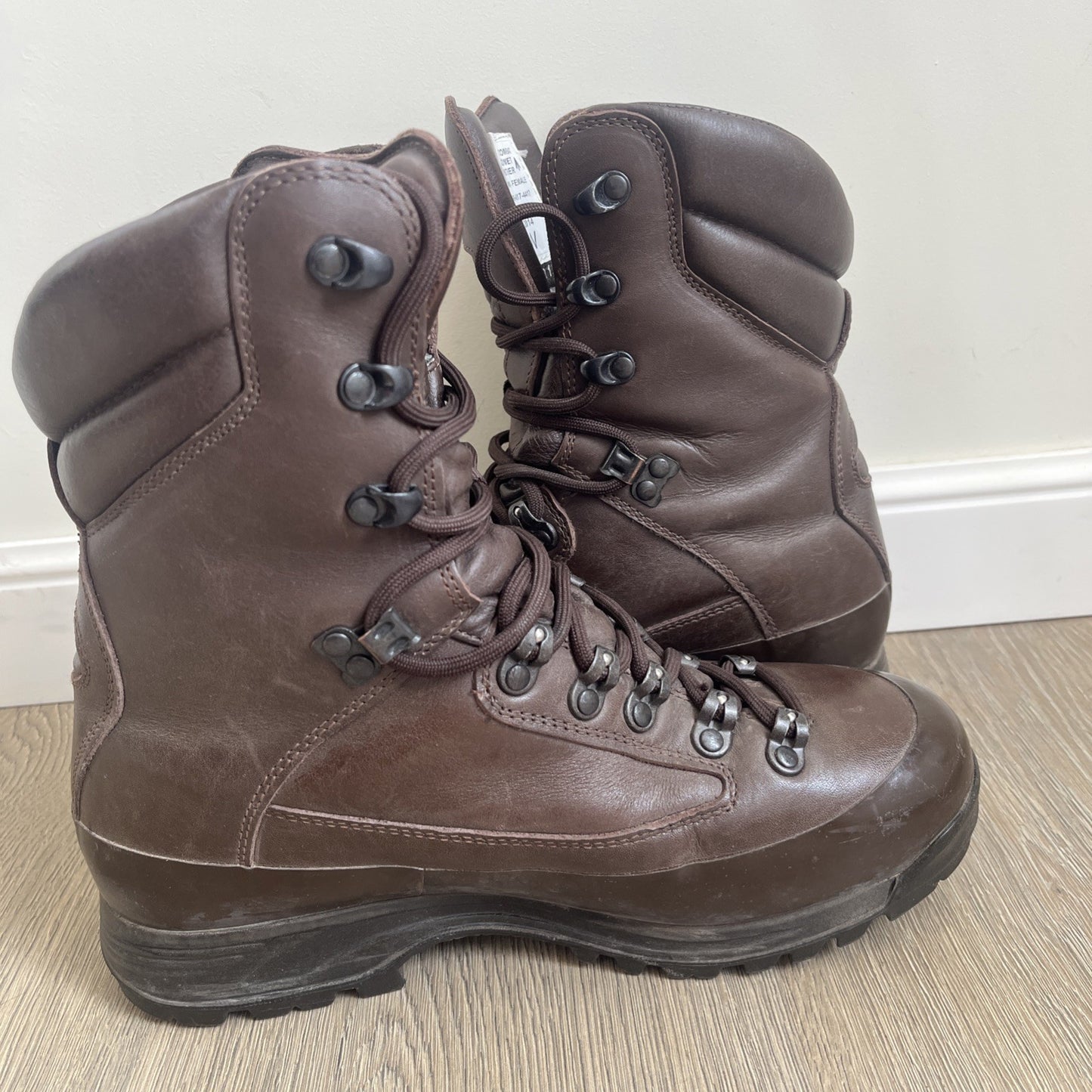 Karrimor SF Vibram Sole Combat Boots Womens Brown Goretex Size UK 6W Used