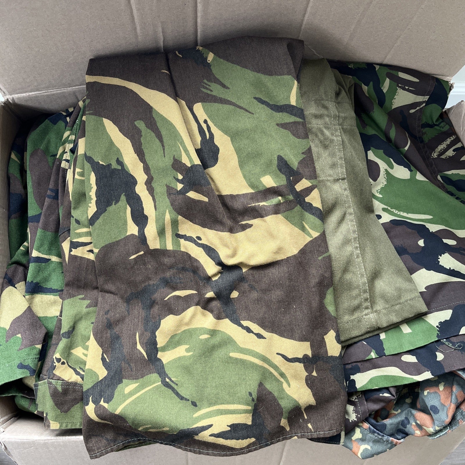 WHOLESALE JOB LOT BRITISH ARMY MILITARY SURPLUS TROUSERS JACKETS MIXED SIZES