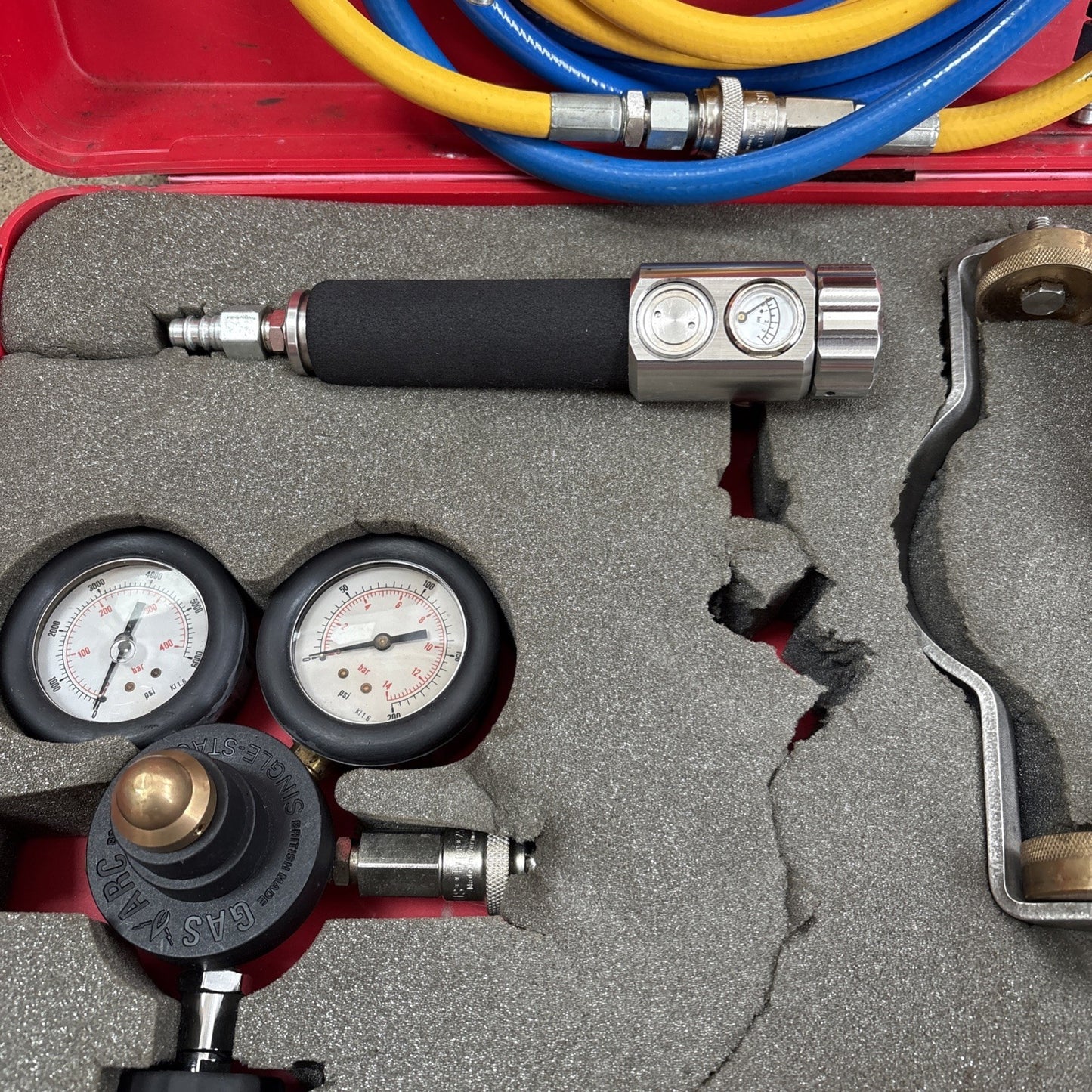 Ex Fire Rescue Service hose / pathway air inflation kit Fire Appliance ￼