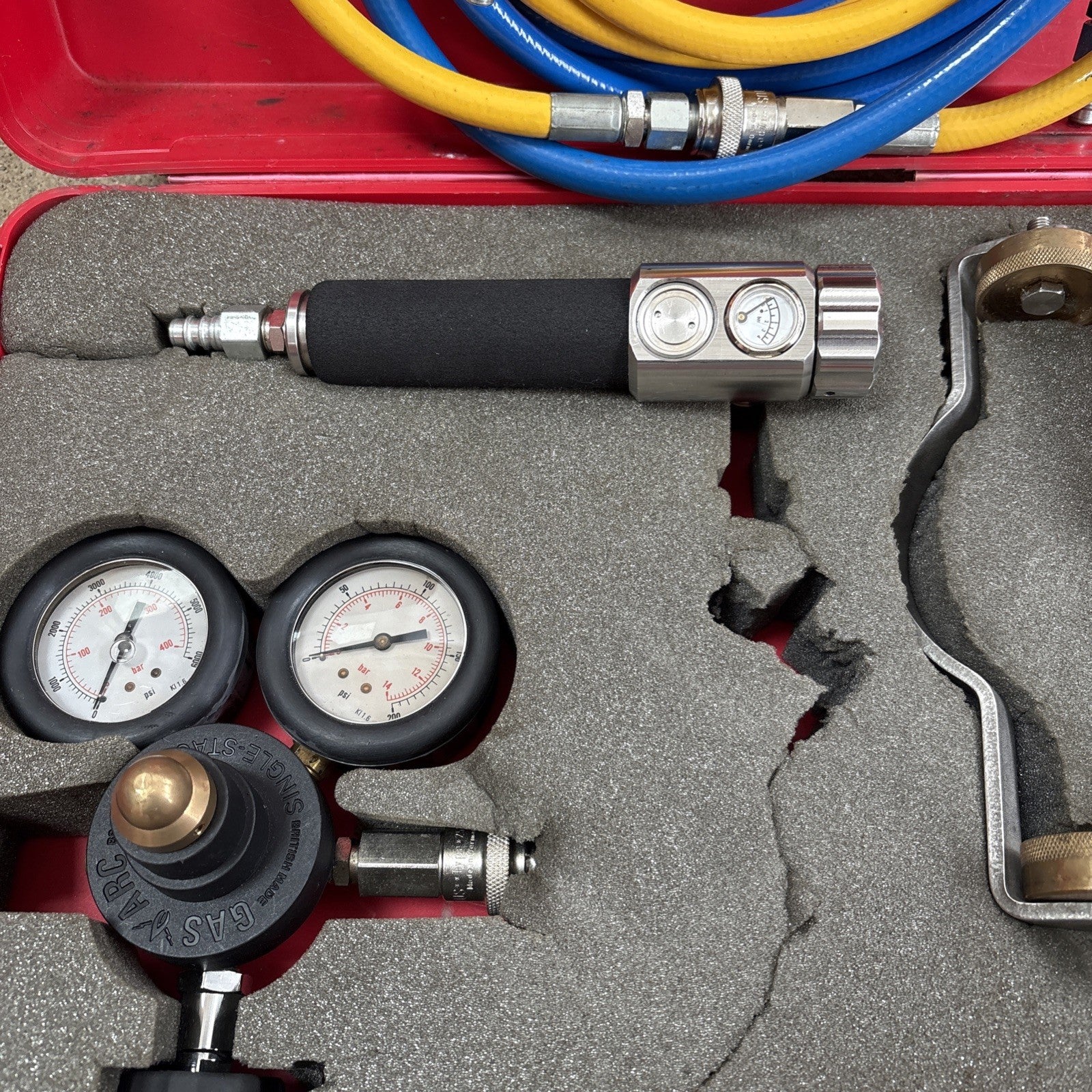 Ex Fire Rescue Service hose / pathway air inflation kit Fire Appliance ￼