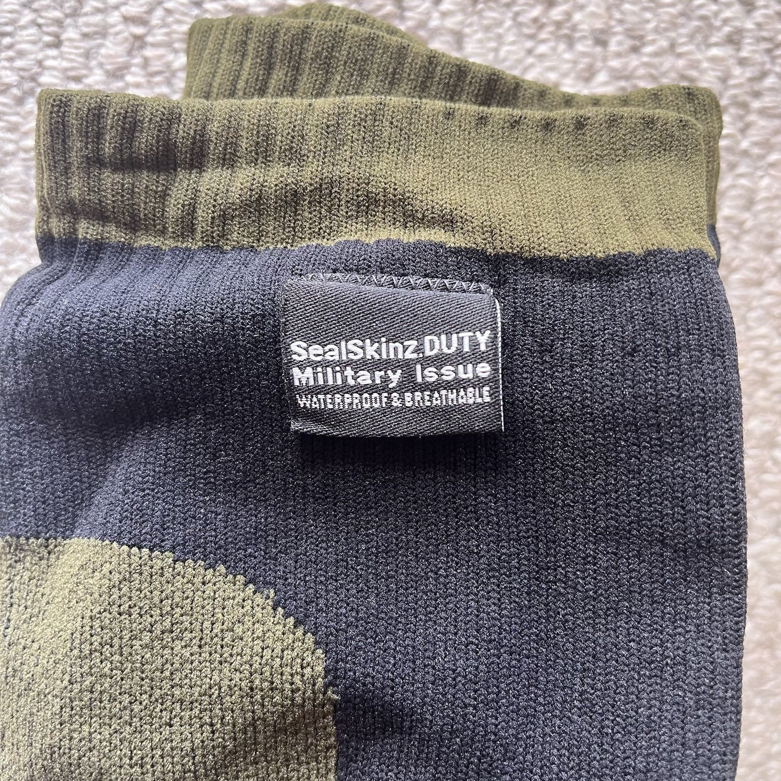 Sealskinz Waterproof All Weather Mid Knee Length Sock Military Issue Surplus