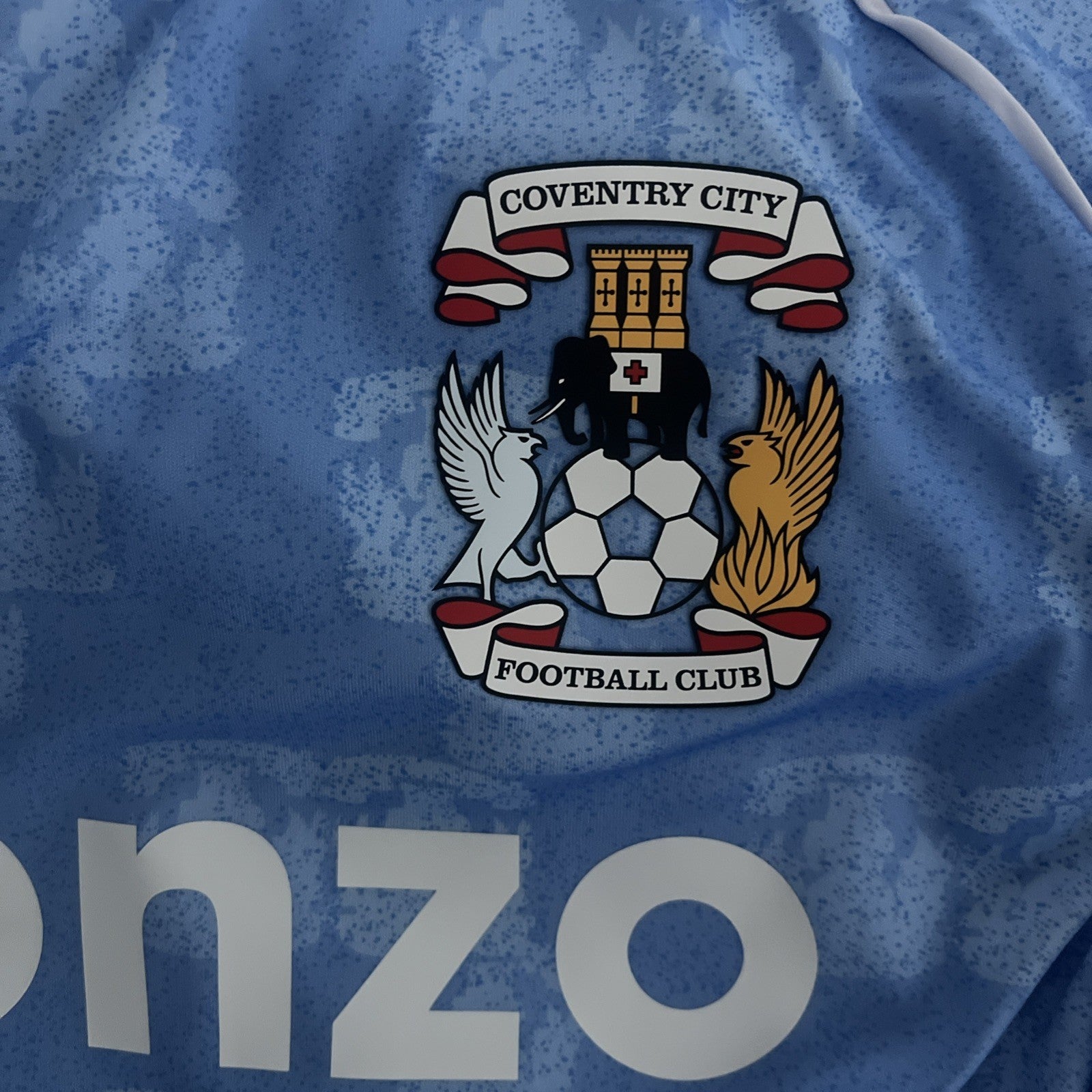 Haji Wright Medium Professional Signed Coventry City Shirt 25/26 No COA Hummel