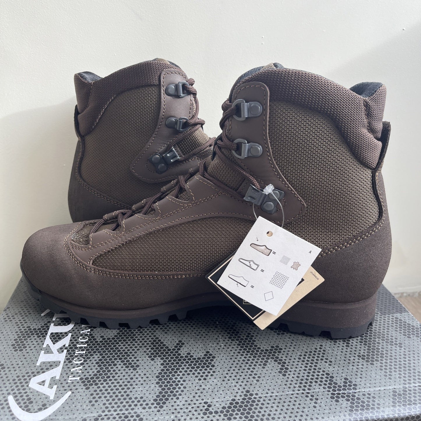 AKU Goretex Boots Military Combat Army Surplus Waterproof Cadet UK 8L Brand New