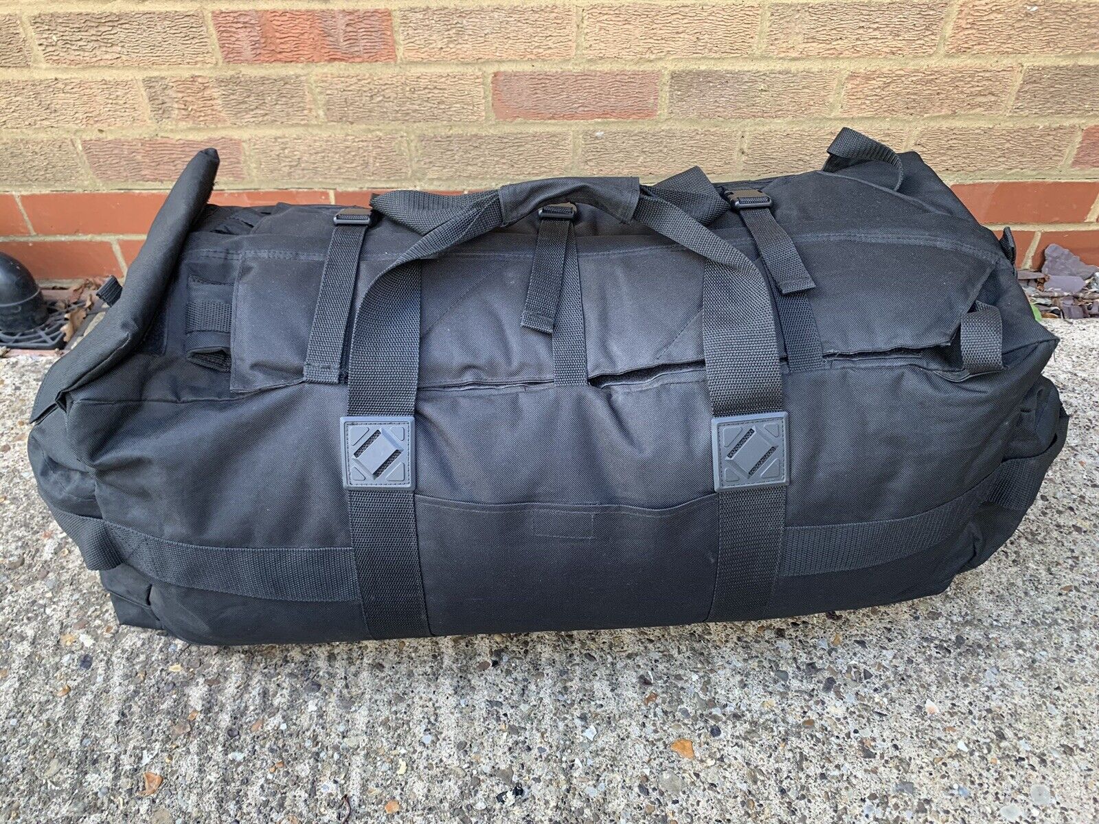 British Army Deployment Bag Operational Travel Rucksack 100 Litre Black Grade 2
