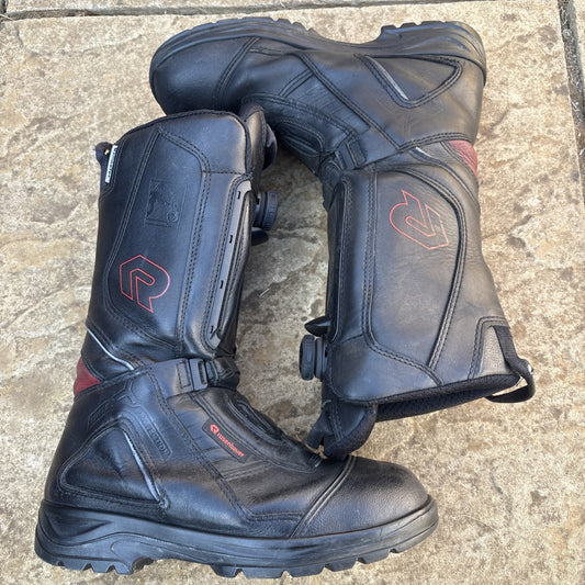 Rosenbauer Firefighter Boots UK 8 Fire Rescue Safety Leather Boots