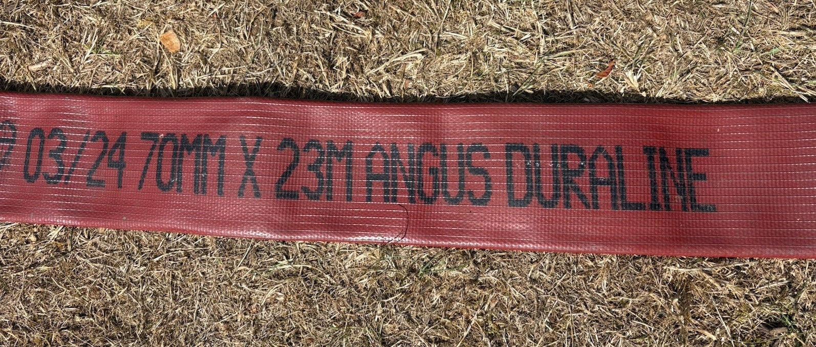 Fire Hose Angus Duraline 23mx70mm Layflat Pump Fire Appliance ￼