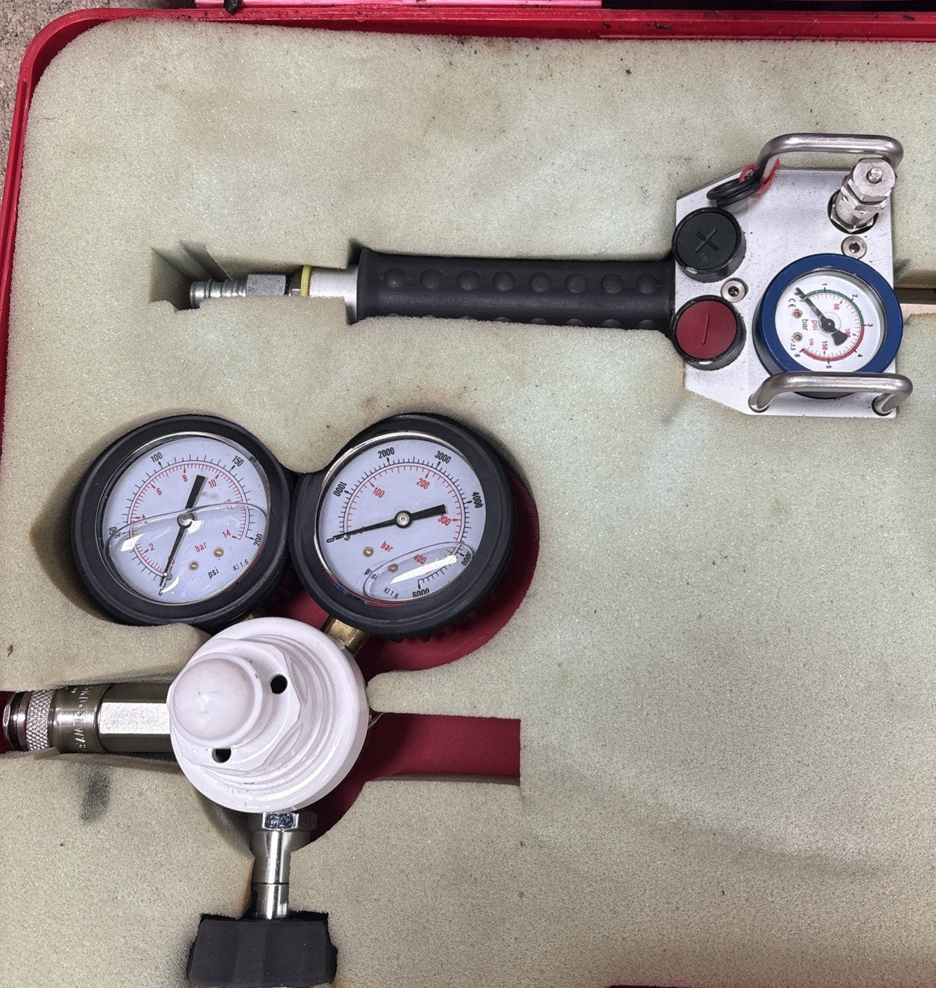 Ex Fire Rescue Service hose / pathway air inflation kit