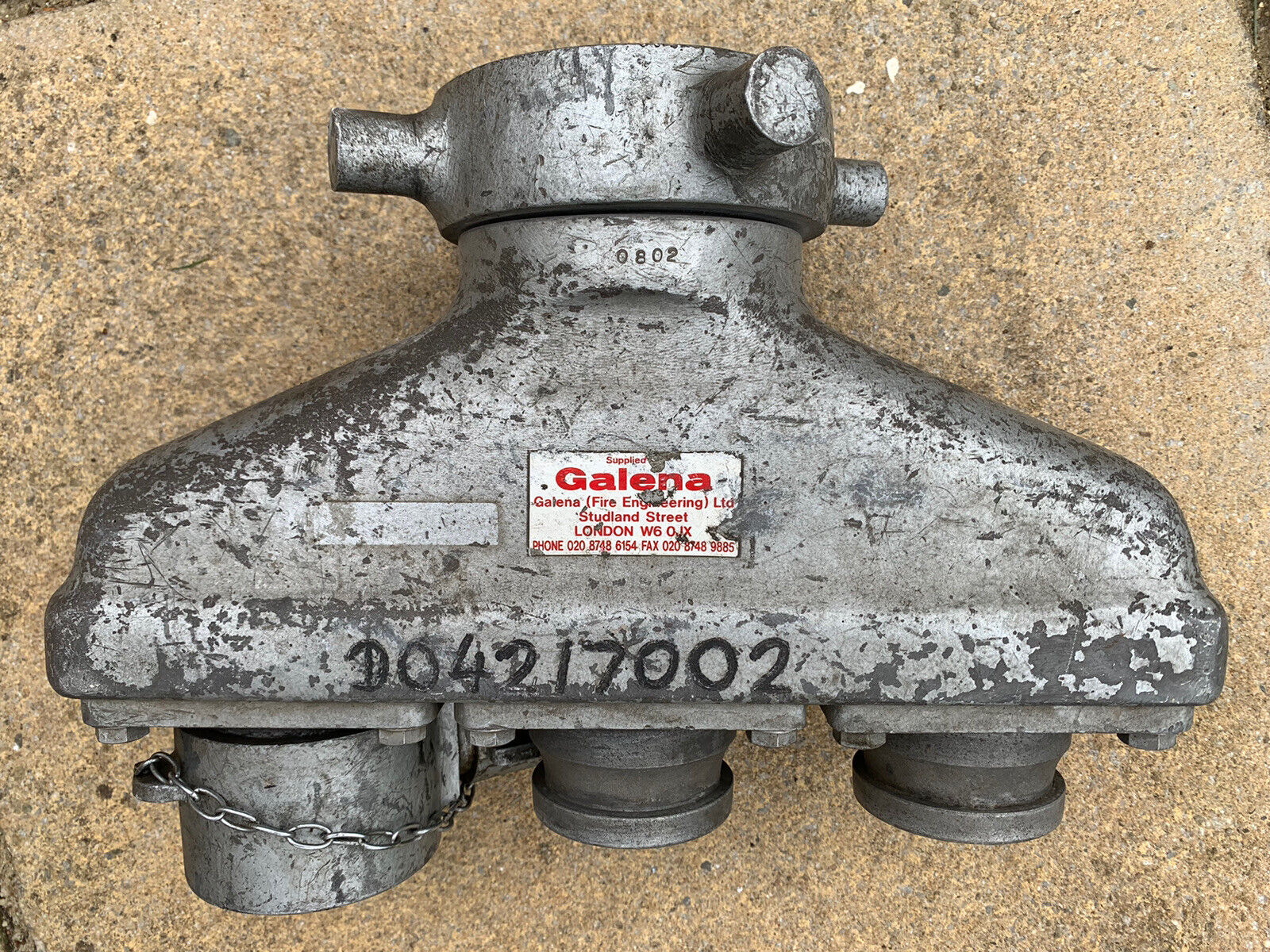 Fire Brigade Collecting Head Fire Rescue Fire Appliance 4” 100mm