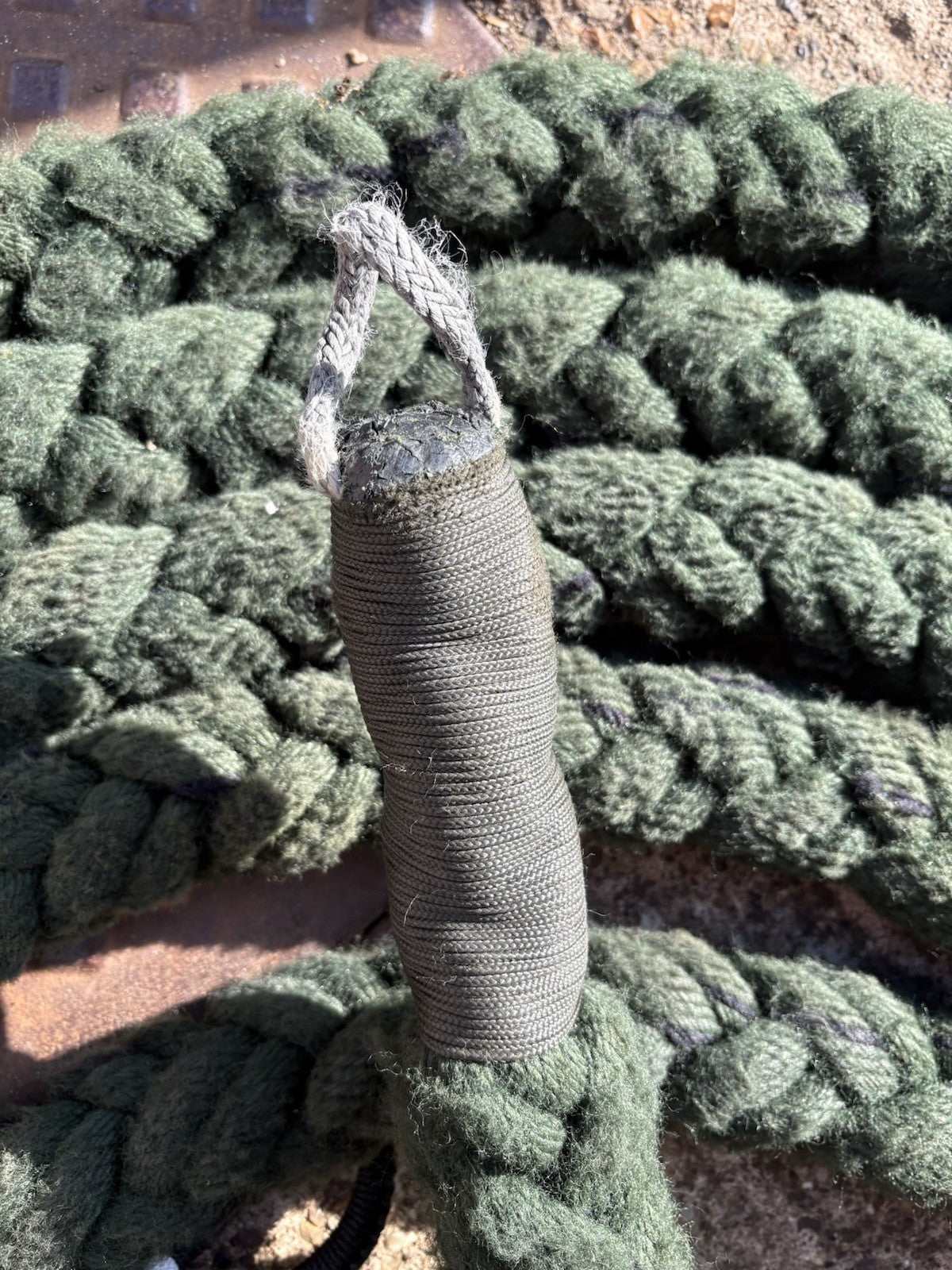 40mm Military Fast Rope Film  Decorative Garden Balustrade Fitness Battle Rope