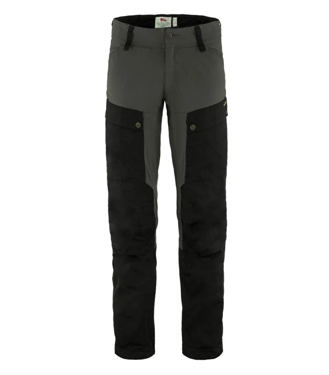 Fjallraven G-1000 Keb Trousers Pants Mens Size EU 46 Black/Stone Hiking 30-31”