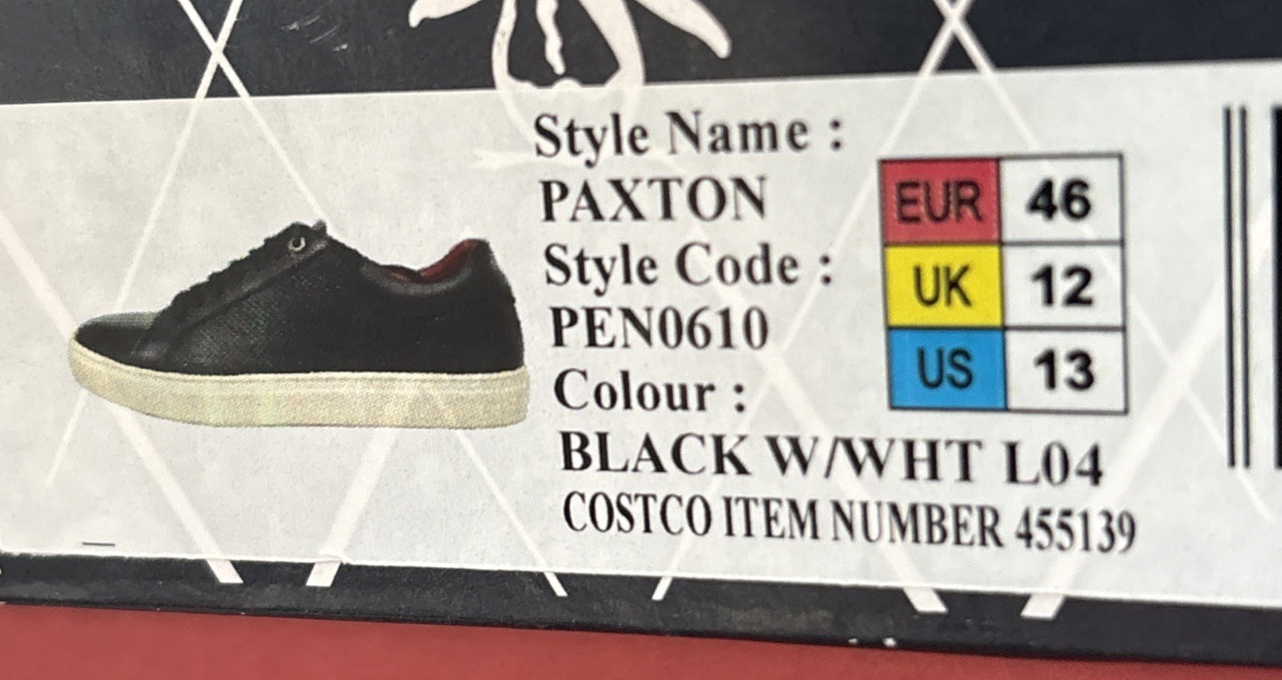 Penguin Paxton Men’s Shoe Black Size 12
