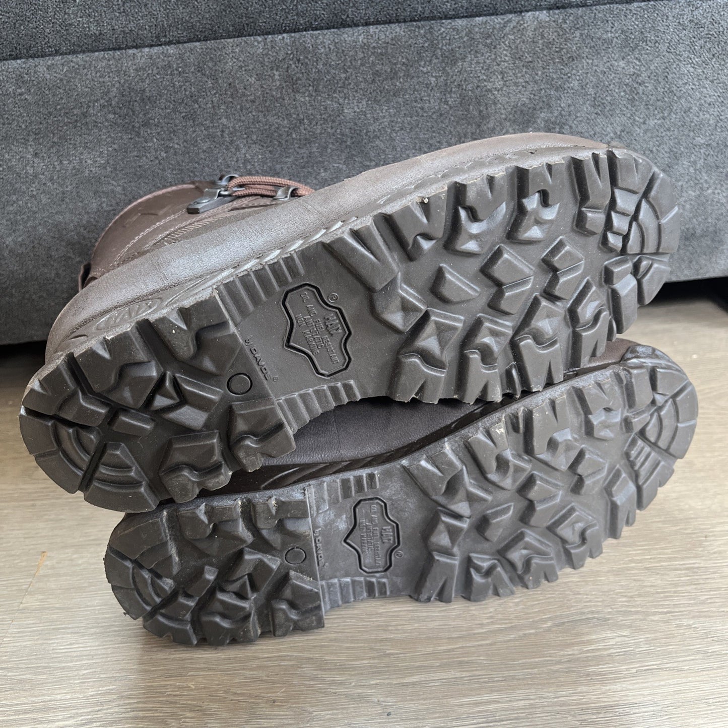 HAIX Hiking Walking Work Combat Boots Army High Liability UK 7W Used Super