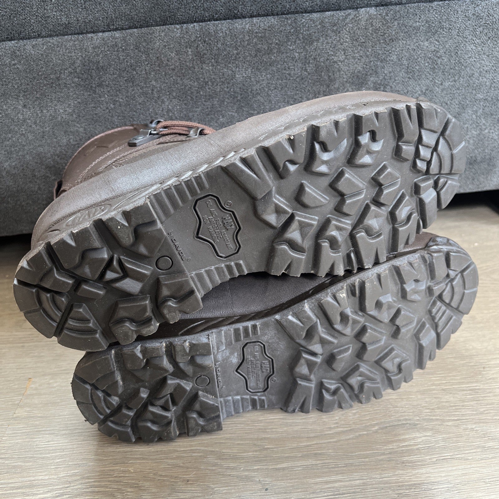 HAIX Hiking Walking Work Combat Boots Army High Liability UK 7W Used Super
