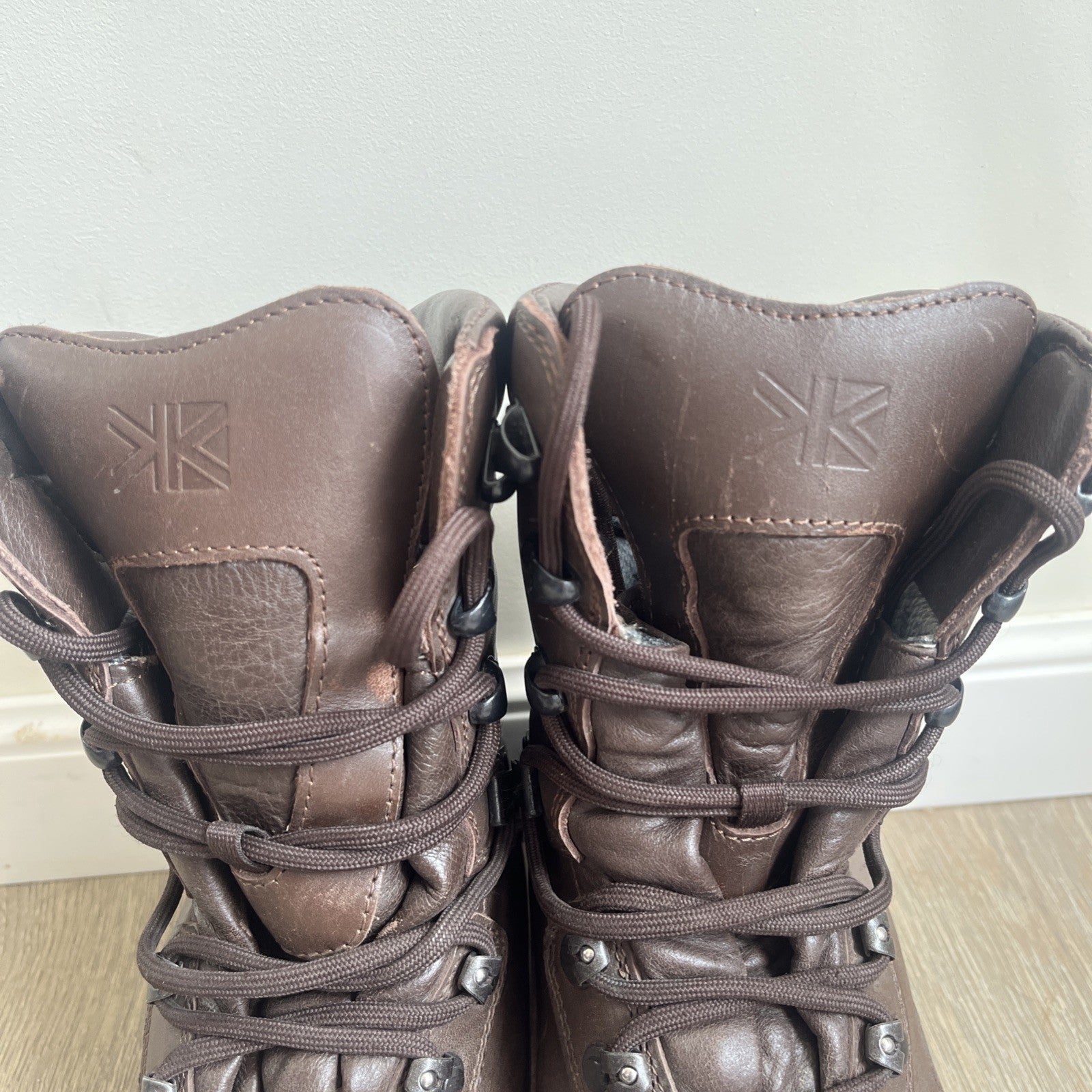 Karrimor SF Vibram Sole Combat Boots Womens Brown Goretex Size UK 6W Used