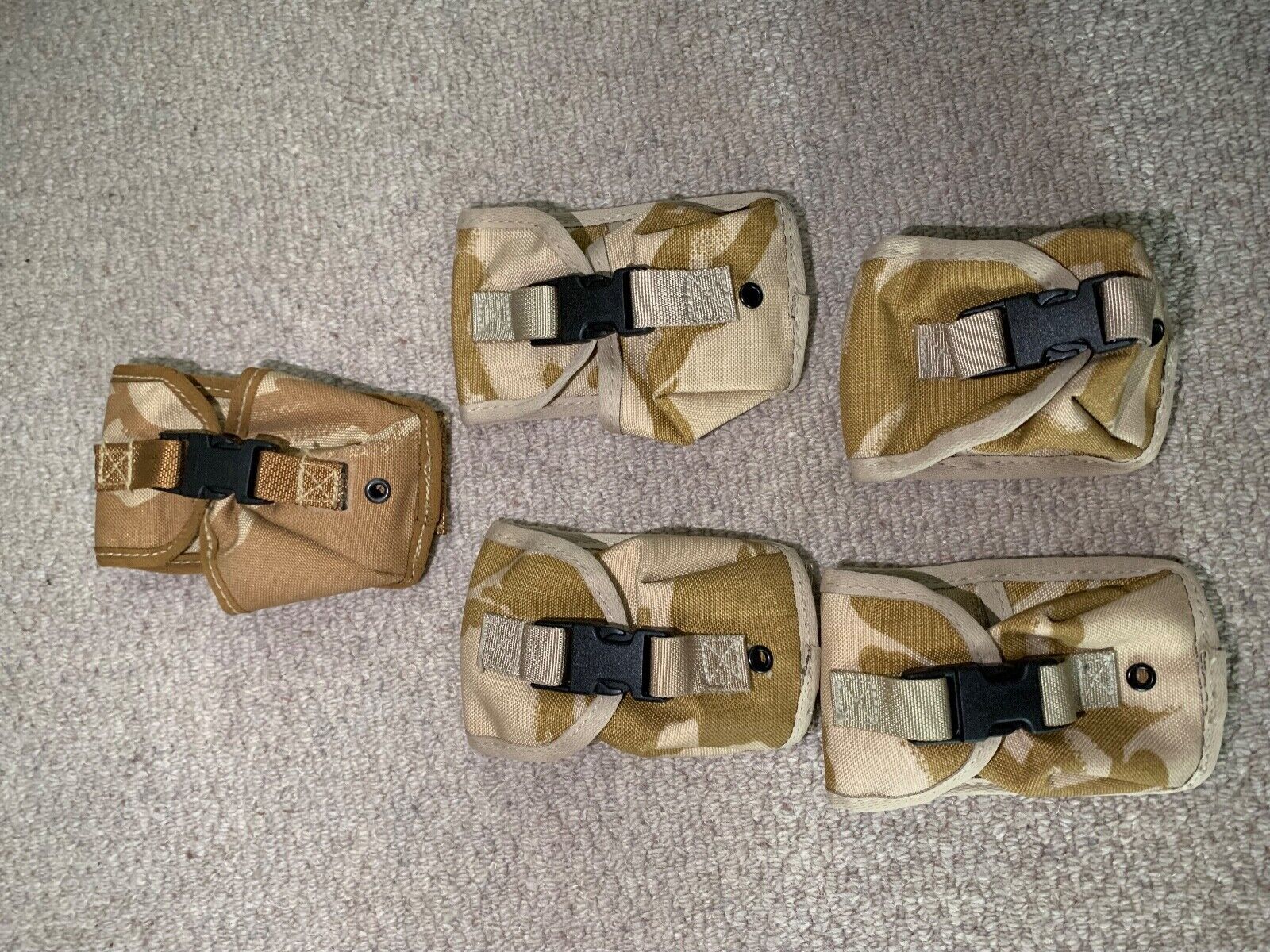 British Military Desert DPM Osprey VARIOUS Ammo Ammunition Pouch Webbing Bags