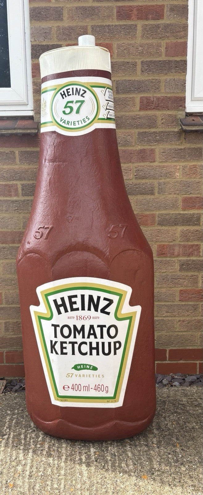 Film Prop Advertising Kitchen Pub Man Cave Ketchup Restaurant Cafe Heinz Comic