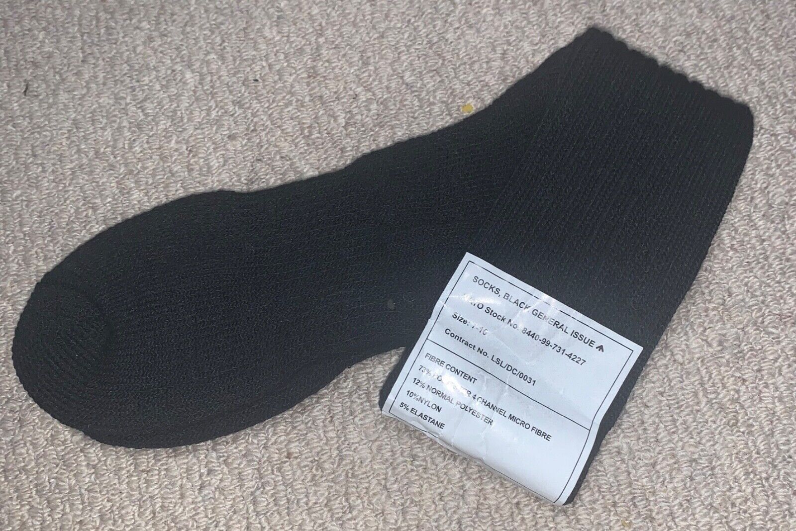 British Army socks - various types available BRAND NEW black general issue