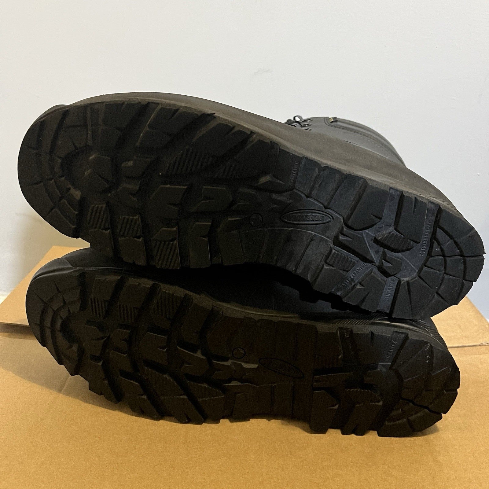 British Army Iturri Black Leather Goretex Cold Wet Weather Combat Boots - UK 9M