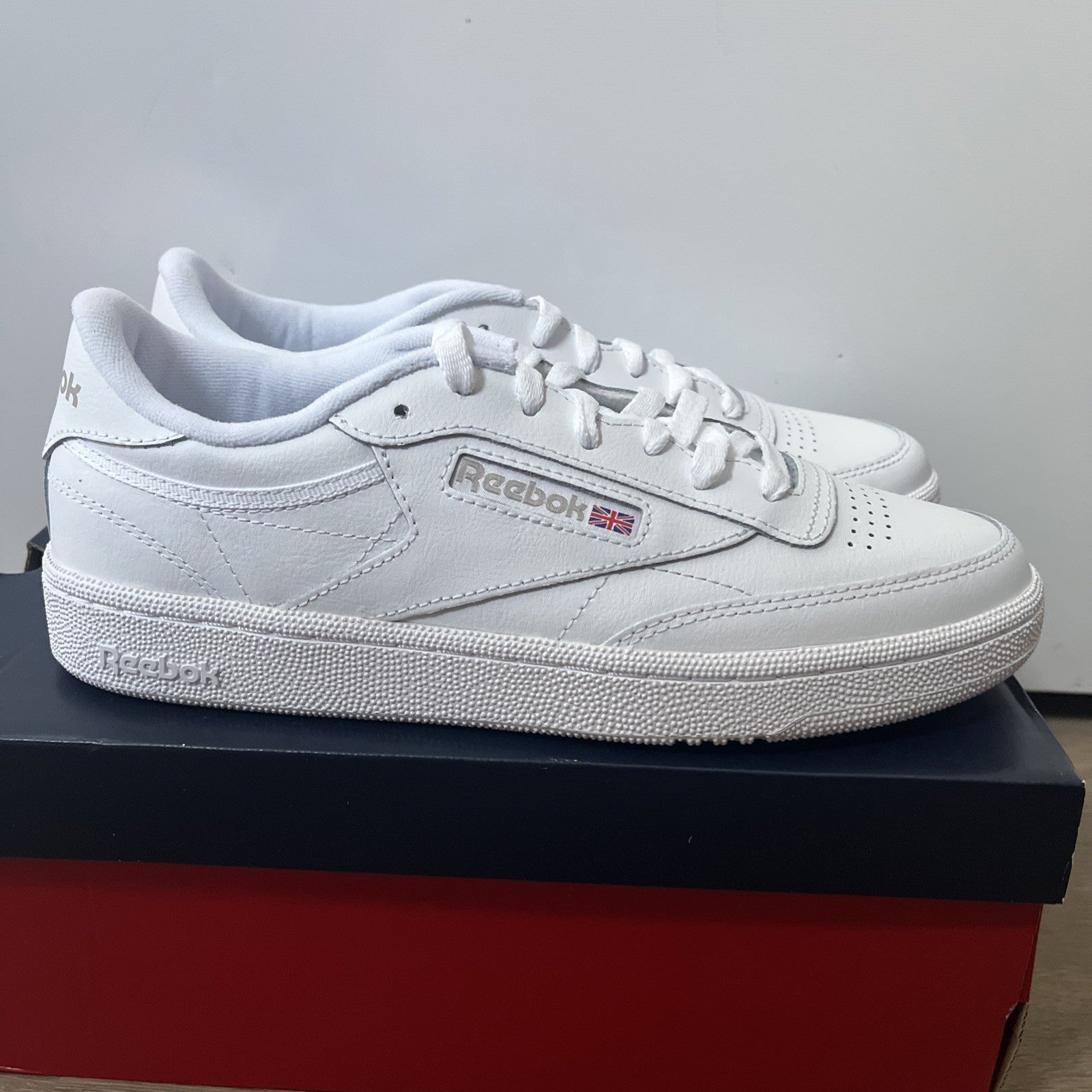 Reebok Club C 85 Women’s Trainers New In Box UK Size 7 White Tennis