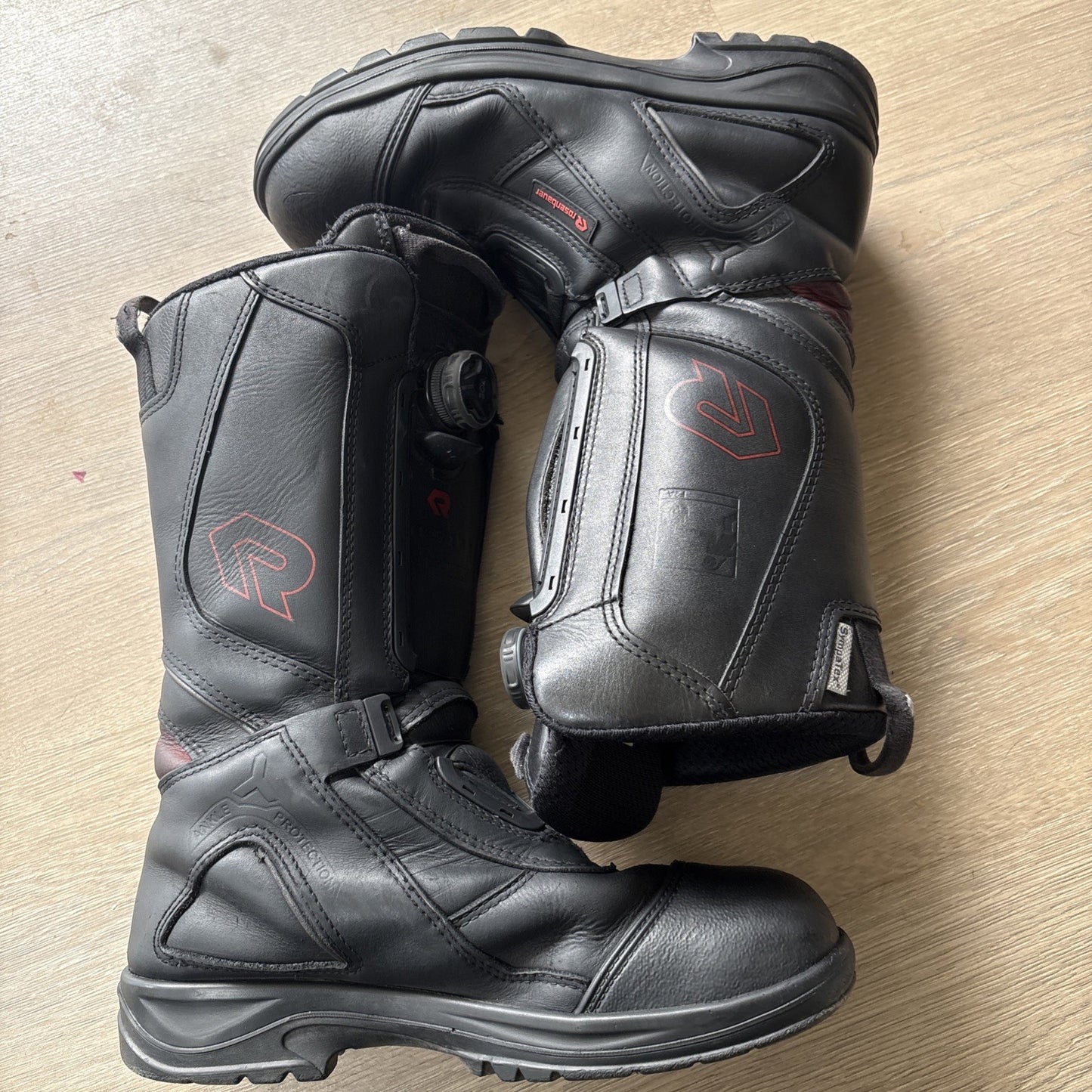 Rosenbauer Firefighter Boots UK 8 Fire Rescue Safety Leather Boots