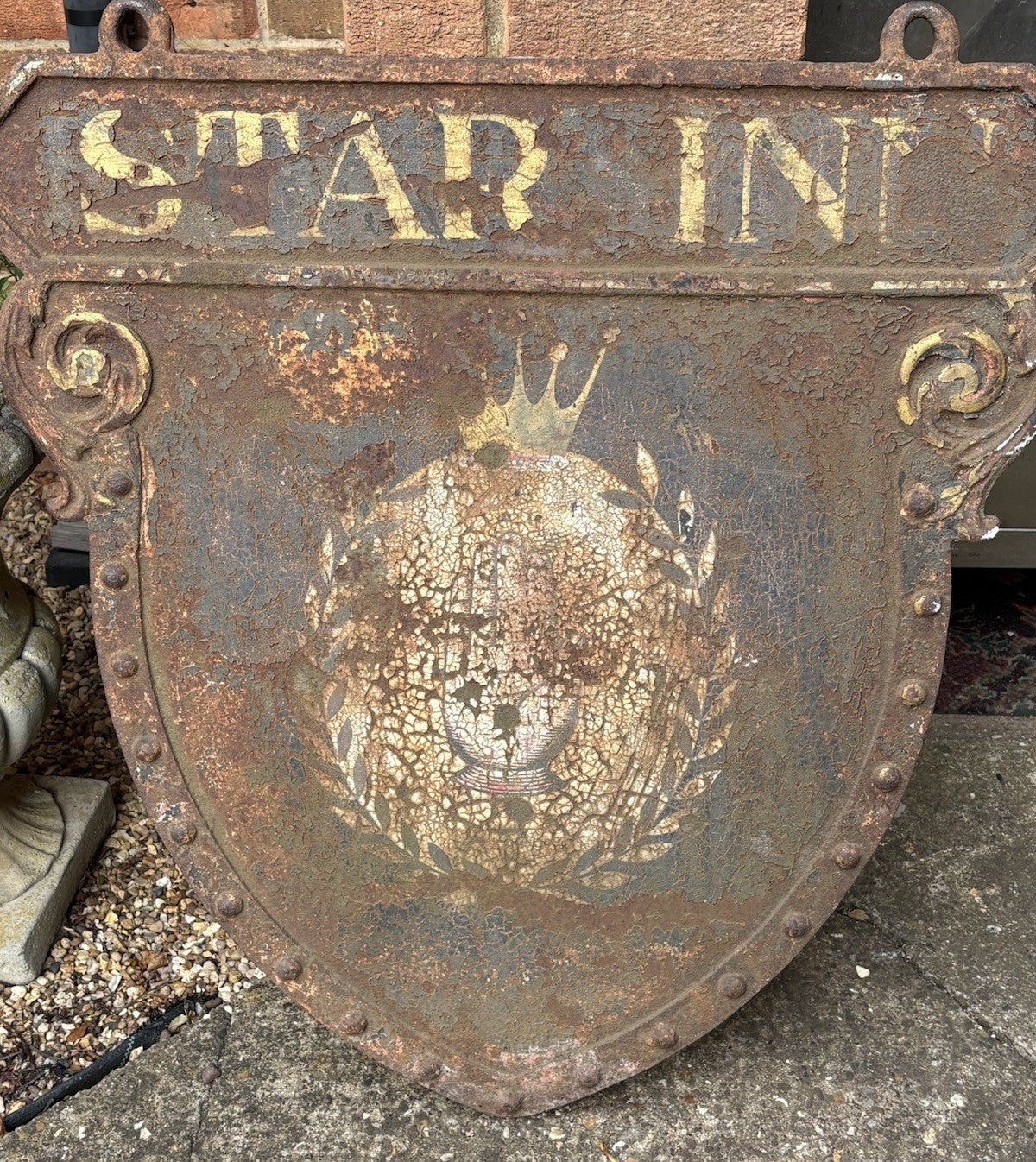 Reclaimed  Antique Pub  Sign Architectural Original Collectors CAMRA beer Brew