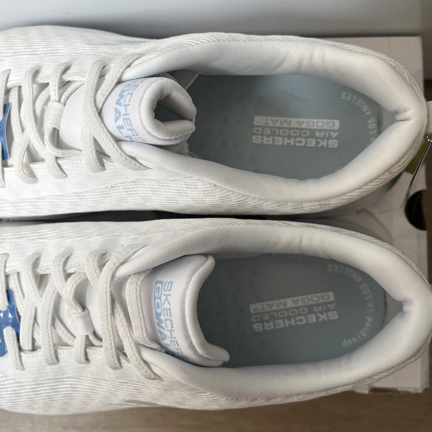 Skechers Go Walk Flex Viva White Trainers Women UK Size 8 EU 31 Brand New In Box