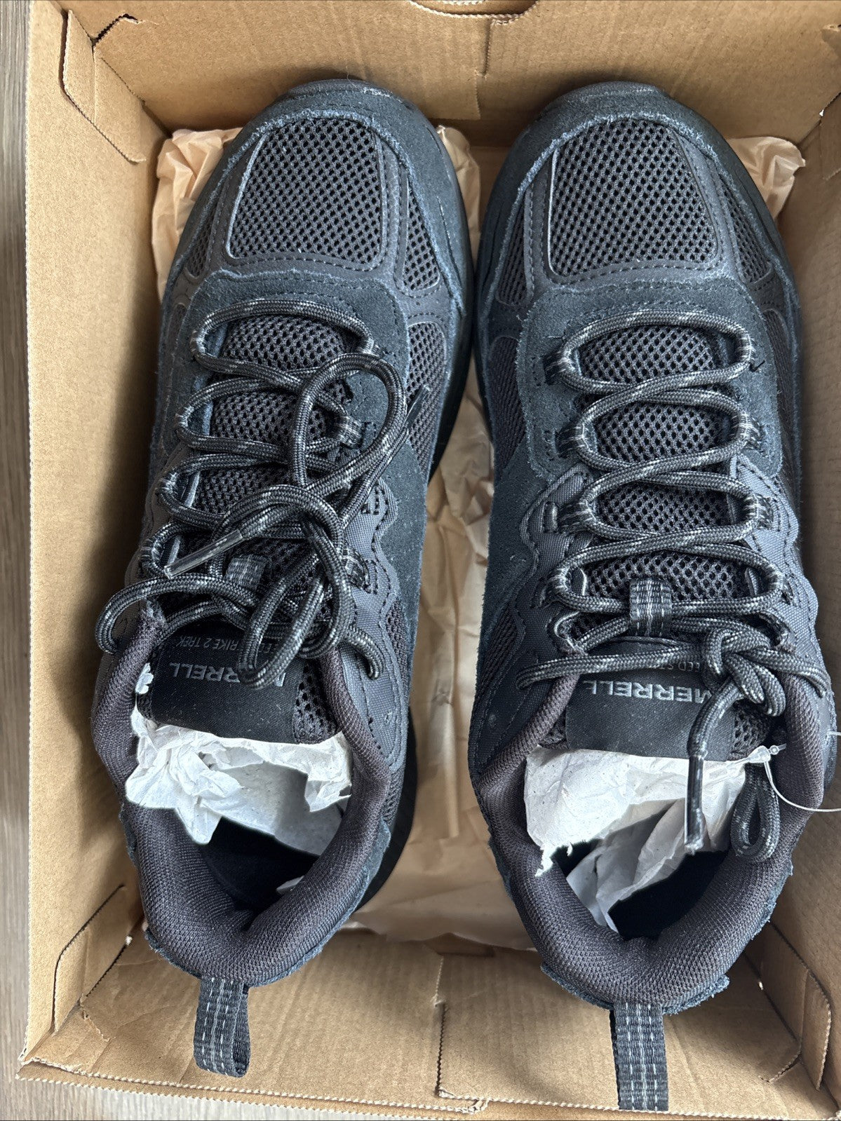 Merrell speed strike 2 trek  Black Lace up New In Box Size 6.5