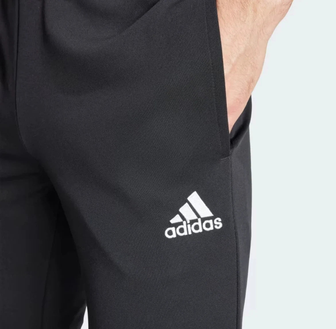 Adidas Mens ENT 22 Training Joggers Black Football Gym Running - Sizes