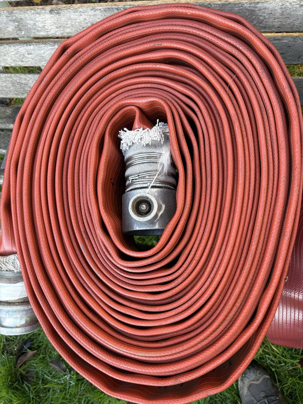 Angus Crusader ￼Lay Flat Fire Hose 70mm x 23m Flood Fire Appliance Irrigation ￼