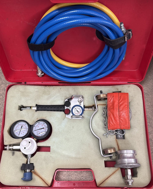 Ex Fire Rescue Service hose / pathway air inflation kit