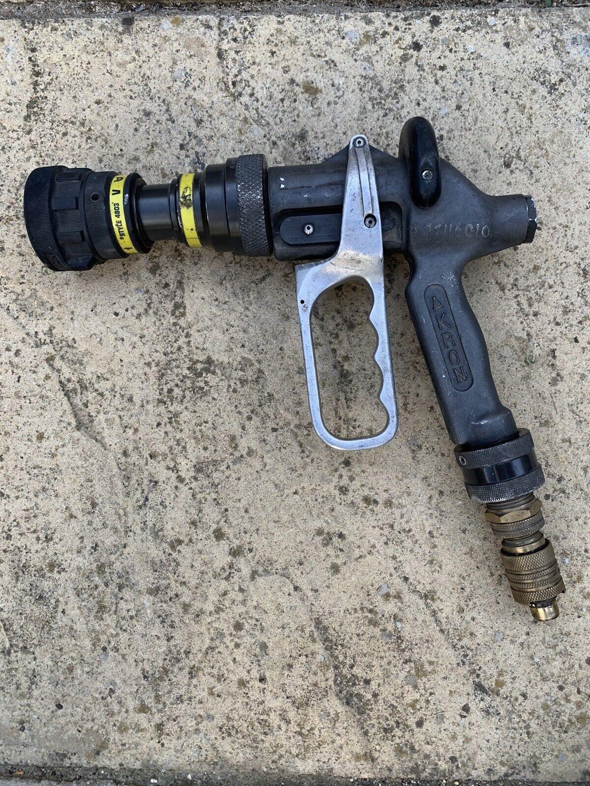 Fire Brigade Hose Nozzle Akron Style  4803  Fire Protection Fire Rescue