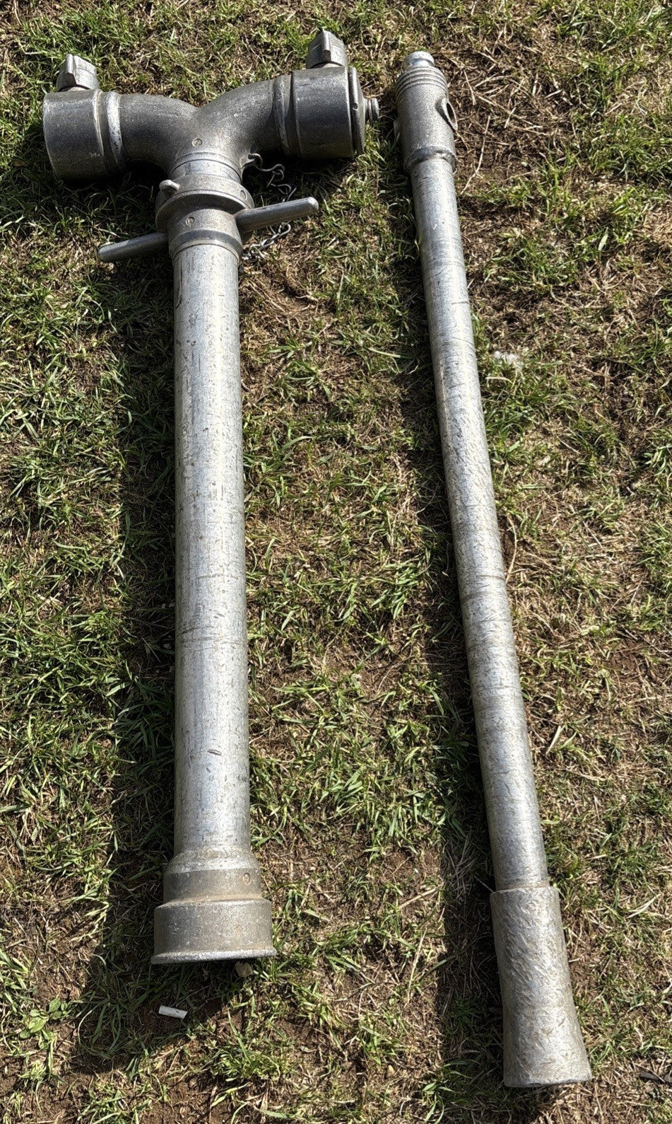 Double Hydrant Standpipe Stand Pipe, Key And Bar
