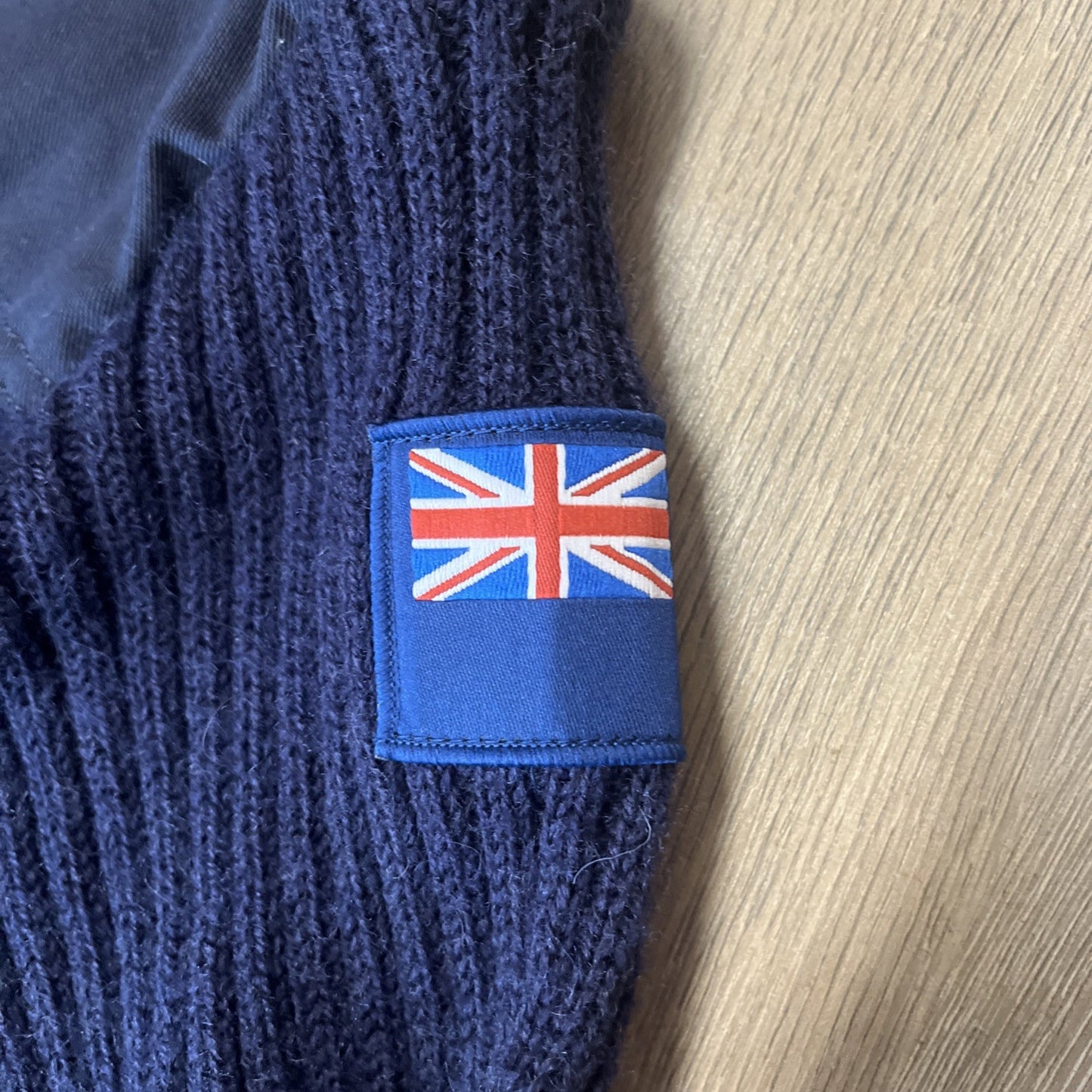 British NATO Navy Blue Wool Pullover Jumper Crew Neck Military Surplus Size 118