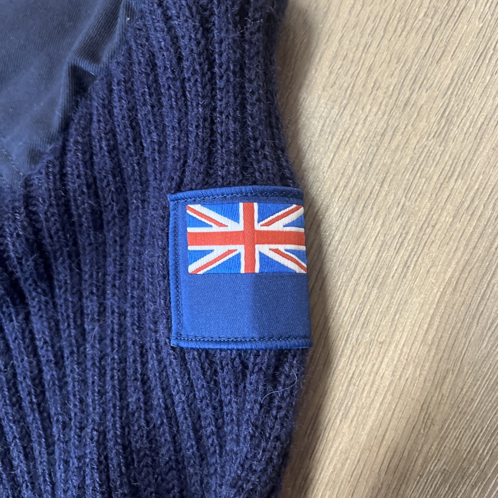 British NATO Navy Blue Wool Pullover Jumper Crew Neck Military Surplus Size 118