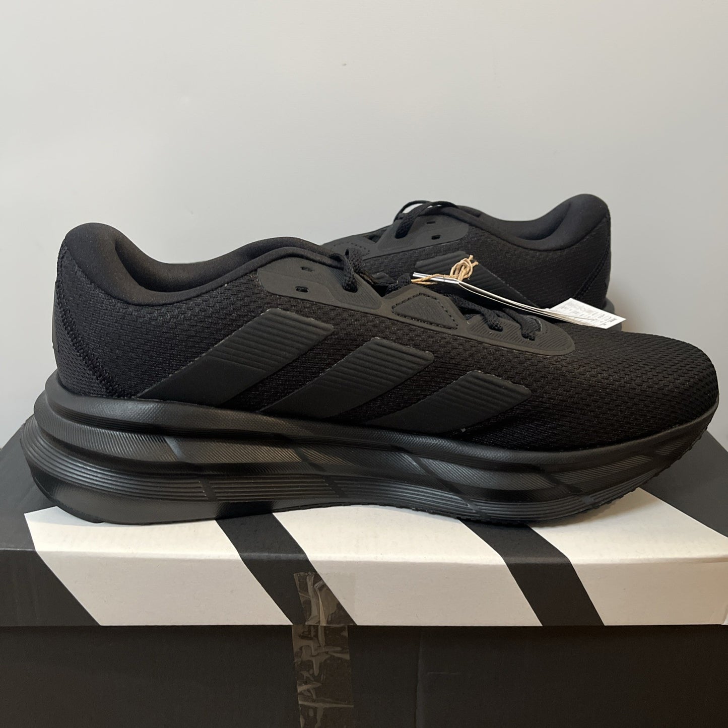 adidas Galaxy 7 Mens Trainers Black Cloudfoam Comfort Sneakers Running UK Size 8