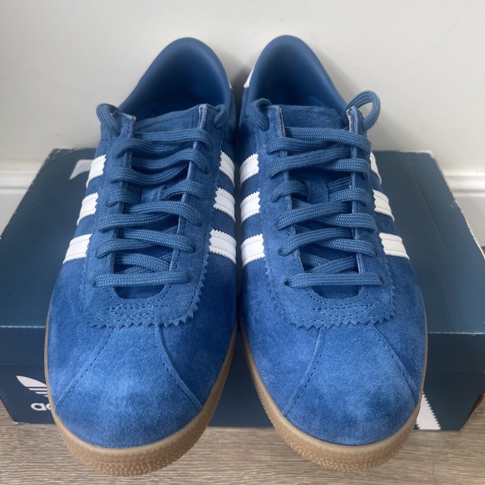 Adidas Originals Koln Blue White BY9804 - Size UK9 New In Box Mens Trainers