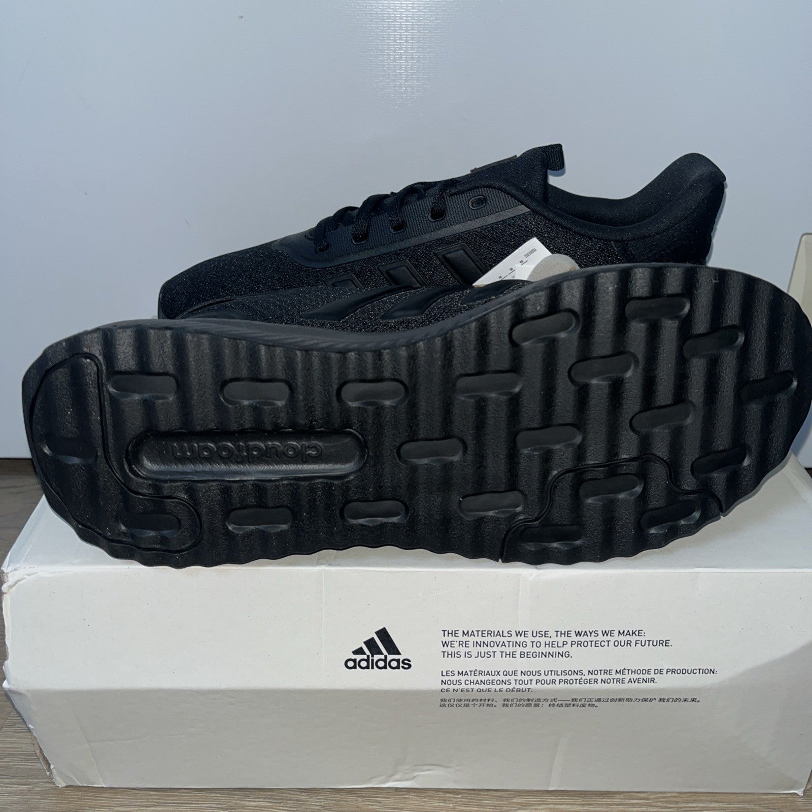 adidas X_PLRPATH Black Trainers Outdoor Walking Running UK Size 7 Men’s Shoes
