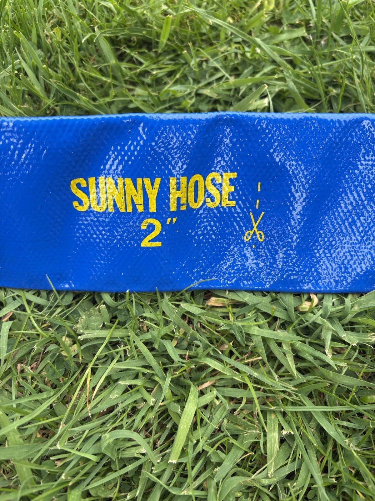Fire Hose Blue Layflat Fireman 15m Flood Pumping Appliance Equipment Used Rescue