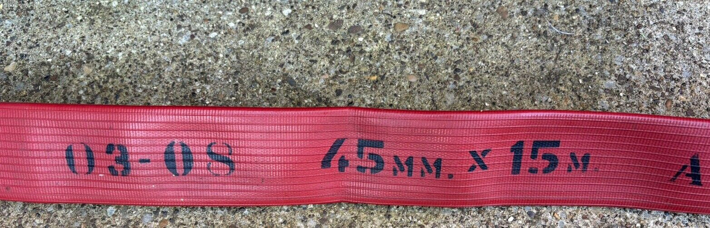 Fire Hose Angus Duraline Search  Rescue Equipment Appliance Pump Fireman 45x15m