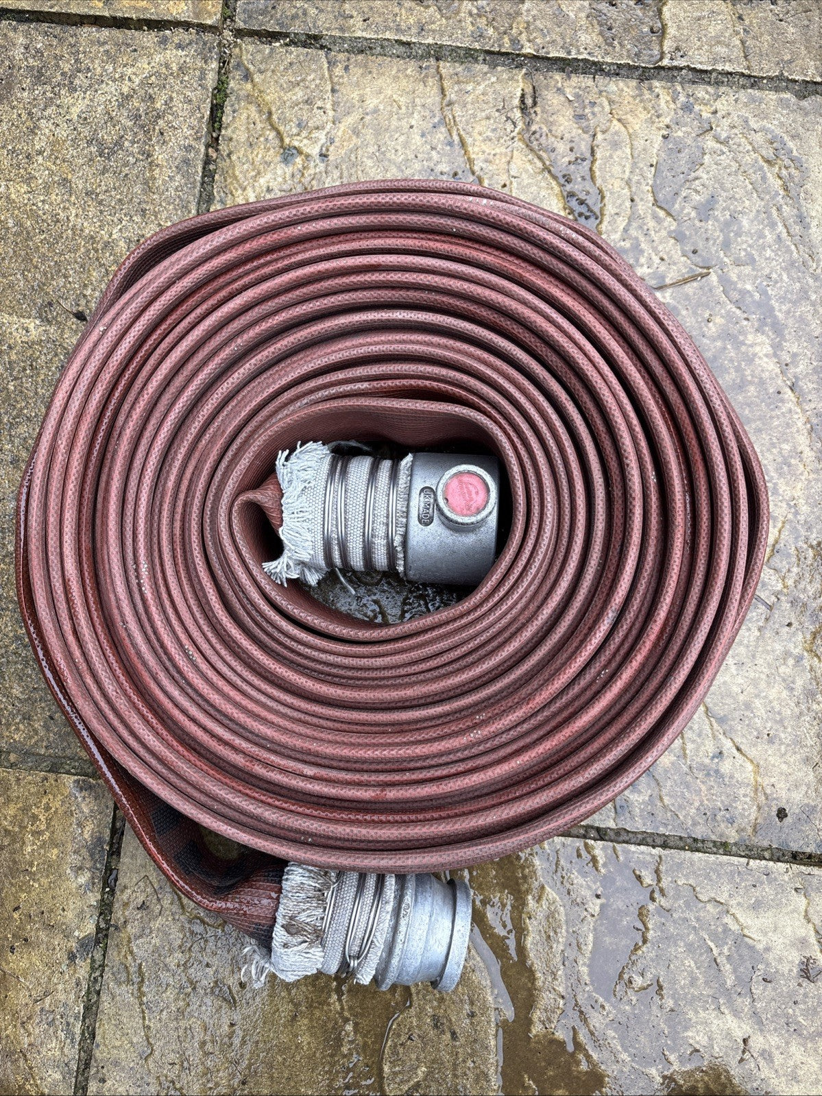 Lay Flat Fire Hose 70mm x 23m Flood Fire Appliance Irrigation ￼
