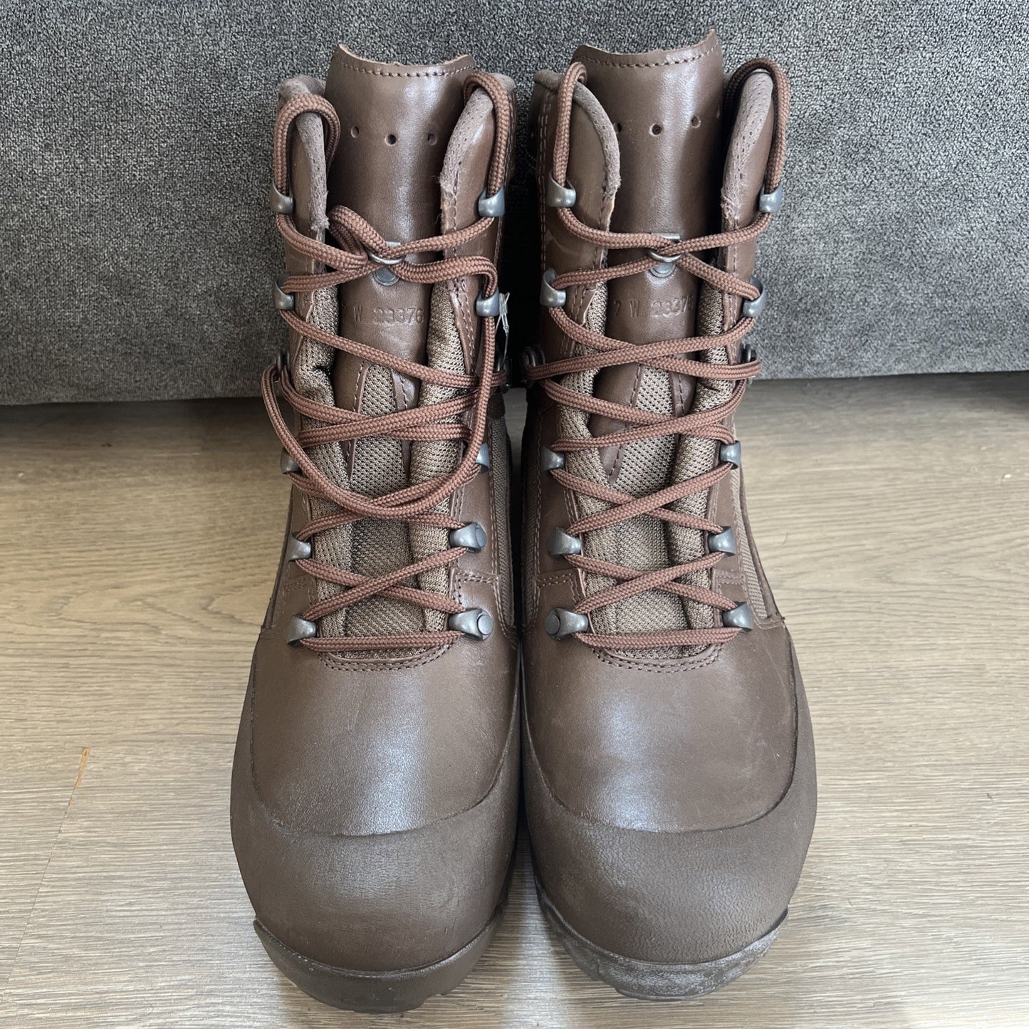 HAIX Hiking Walking Work Combat Boots Army High Liability UK 7W Used Super