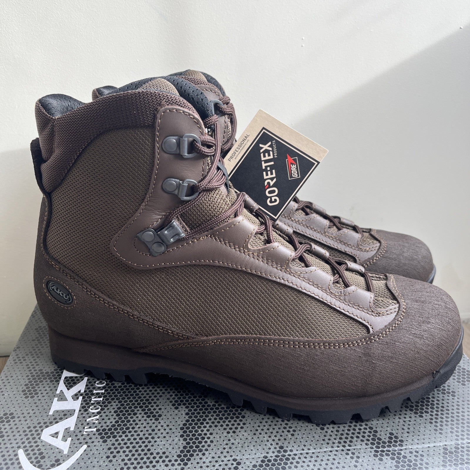 AKU Goretex Boots Military Combat Army Surplus Waterproof Cadet UK 8L Brand New